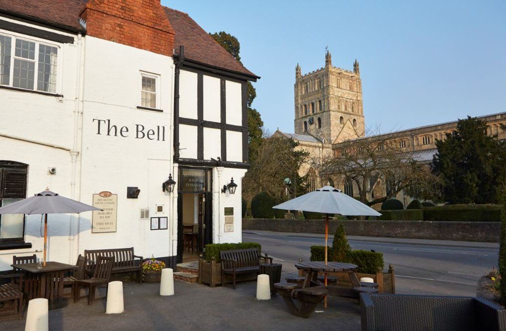 Bell Hotel By Greene King Inns Tewkesbury Εξωτερικό φωτογραφία
